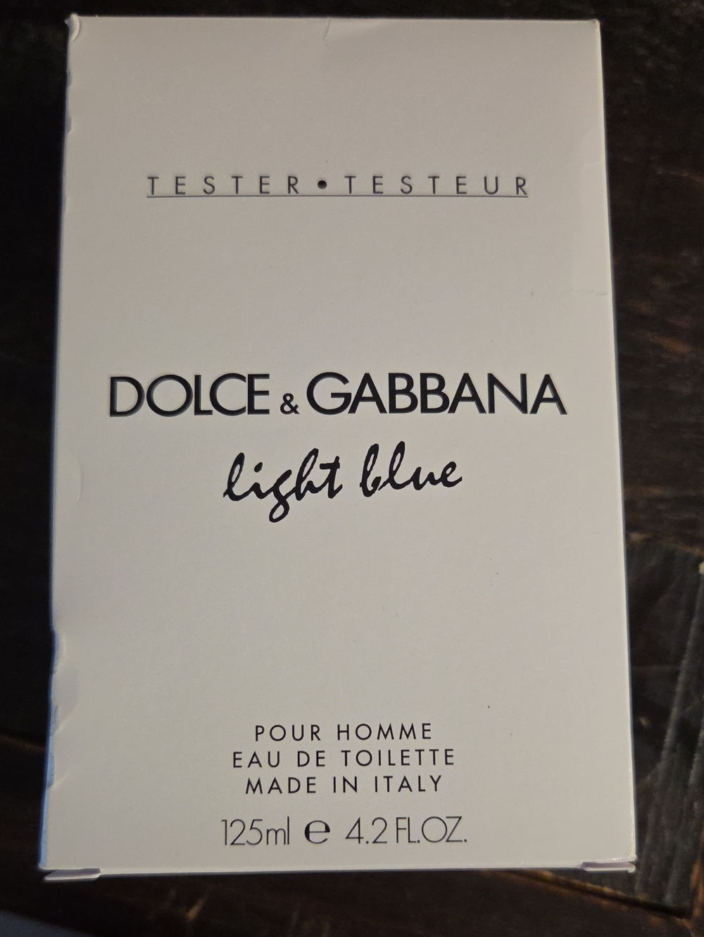 Dolce & Gabbana Light Blue - In Tester Box 4.2 Oz